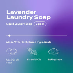 Zum laundry soap being poured into a measuring cap demonstrating correct dosing and control