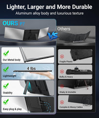 ZUMWALT slim side profile demonstrating compact portability benefit