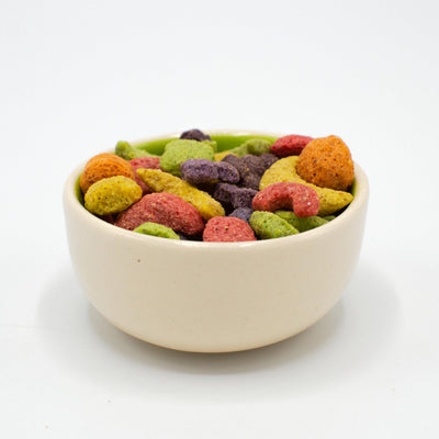 ZuPreem variedad de colores y formas de pellets que incentivan curiosidad y juego